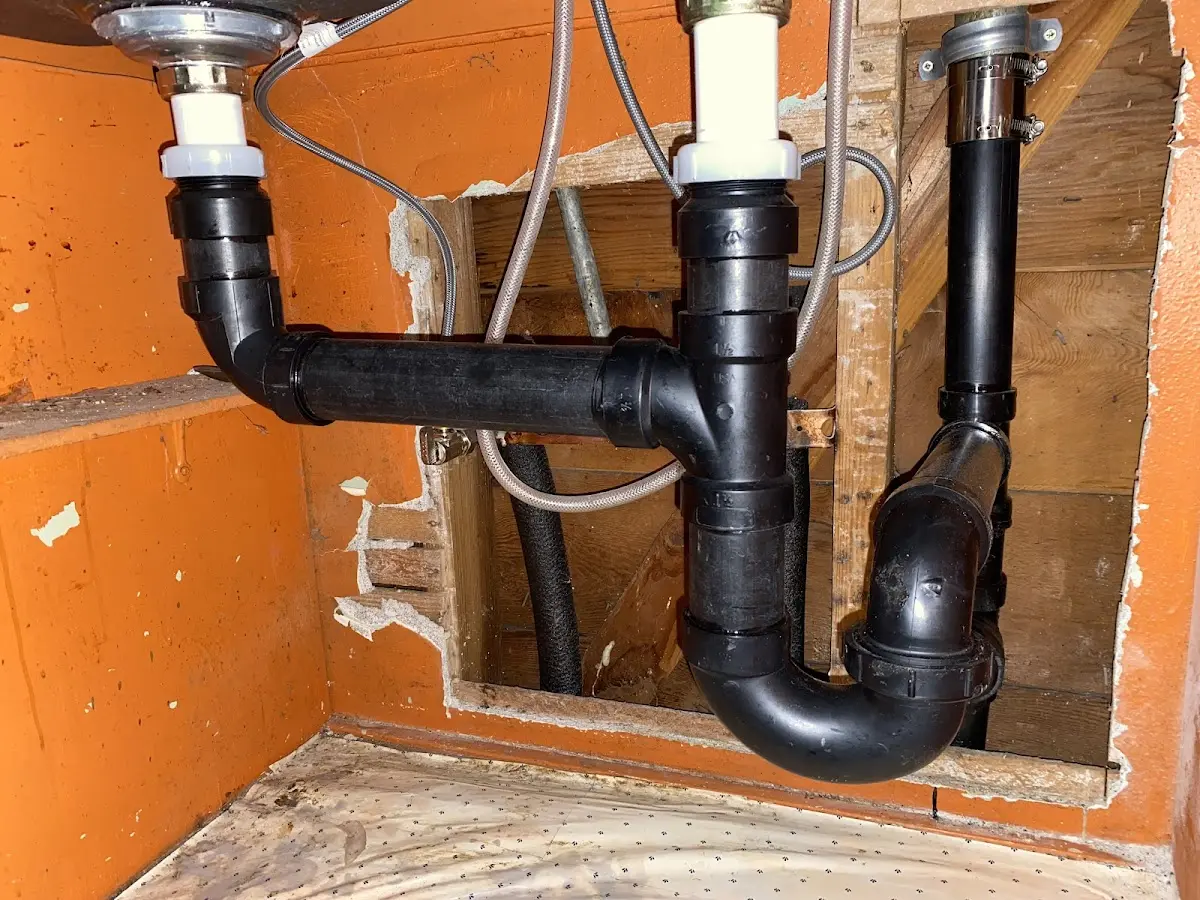 Professional Plumbing Inspection equipment and tools on the job in Schoolcraft